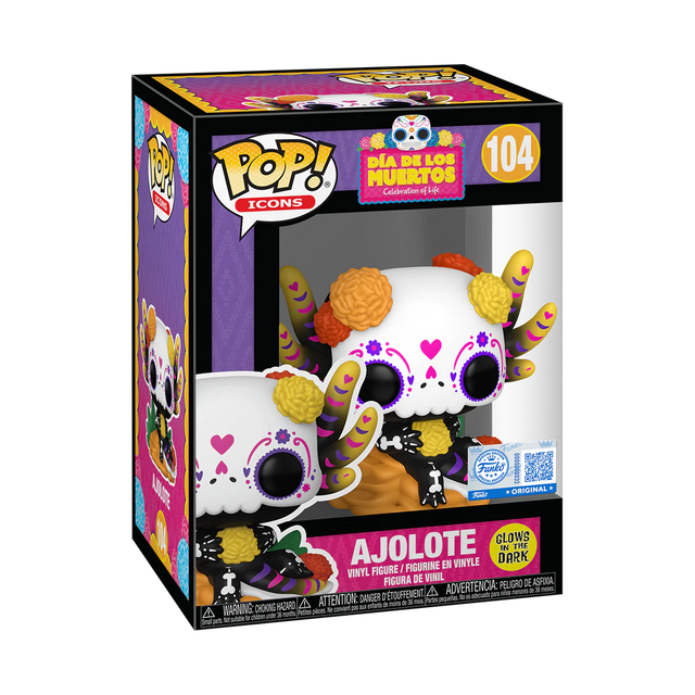 Funko POP! Ajolote (Glow) - Limited Edition Entertainment Earth Exclusive (Pre-Order)