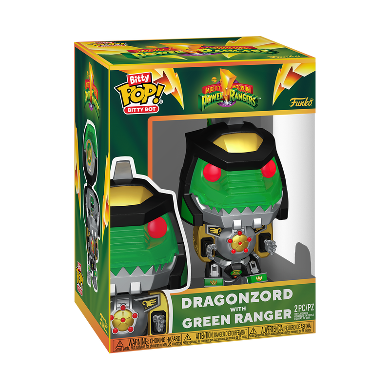 Bitty POP! Dragonzord with Green Ranger (Bitty Bot)