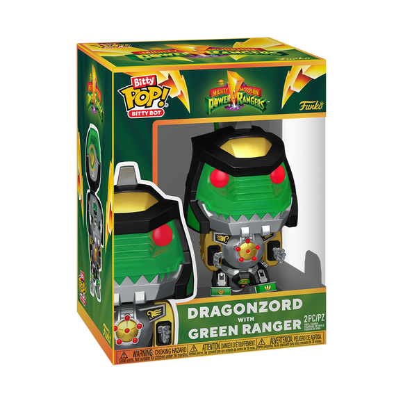 Bitty POP! Dragonzord with Green Ranger (Bitty Bot) (Pre-Order)