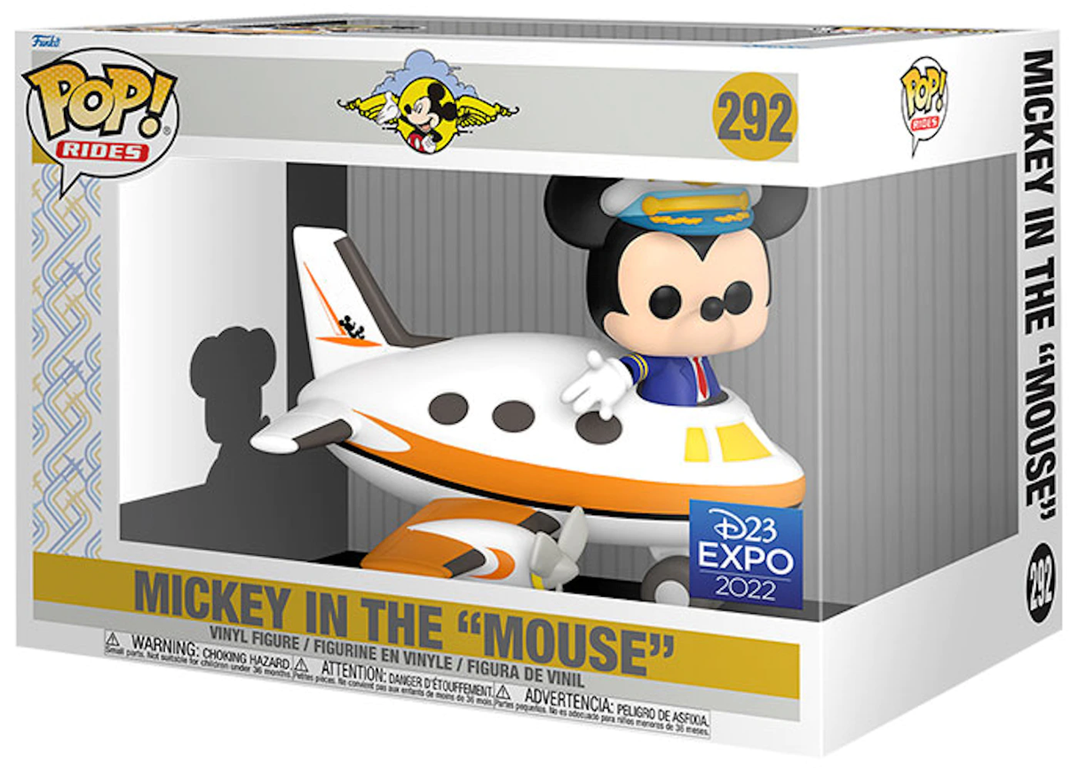 Funko POP! Mickey in the "Mouse" (Rides) - Limited Edition 2022 D23 Expo Exclusive