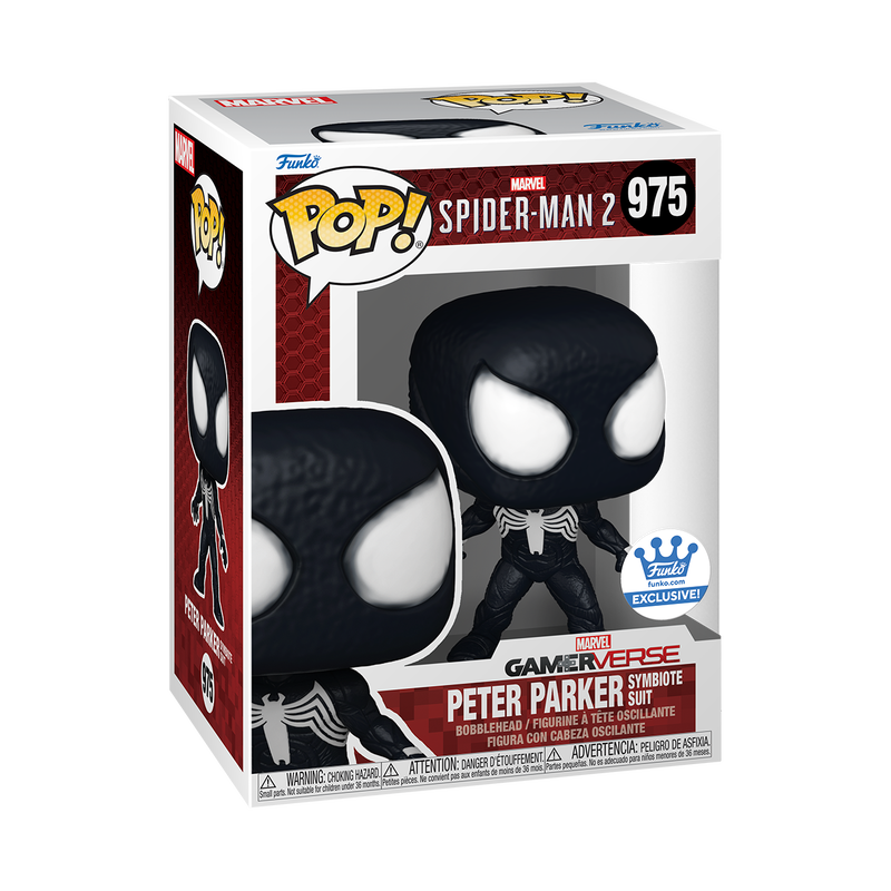 Peter Parker Symbiote Suit - Limited Edition Funko Shop Exclusive