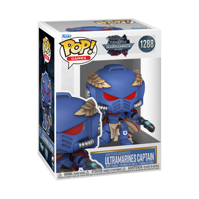 Funko POP! Ultramarines Captain (Pre-Order)