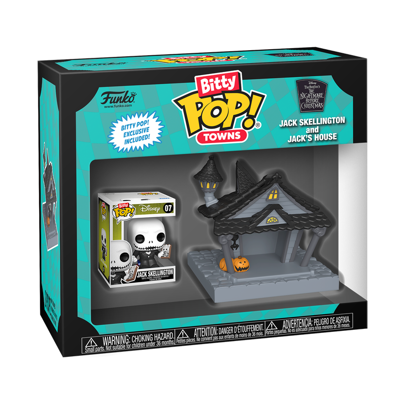 Bitty POP! Jack Skellington & Jack's House