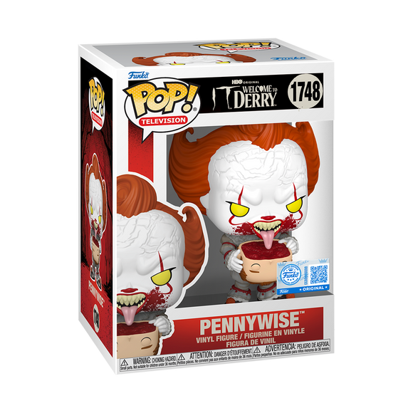 Funko POP! Pennywise with Head - Limited Edition Funko Shop Exclusive
