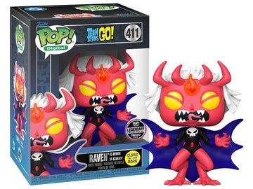 Funko POP! Raven as Demon of Azarath (Glow) (Legendary L.E. 1117) - Limited Edition NFT Release