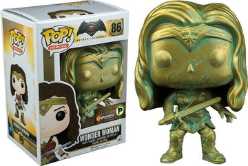 Funko POP! Wonder Woman (Patina) - Limited Edition Supernova Exclusive