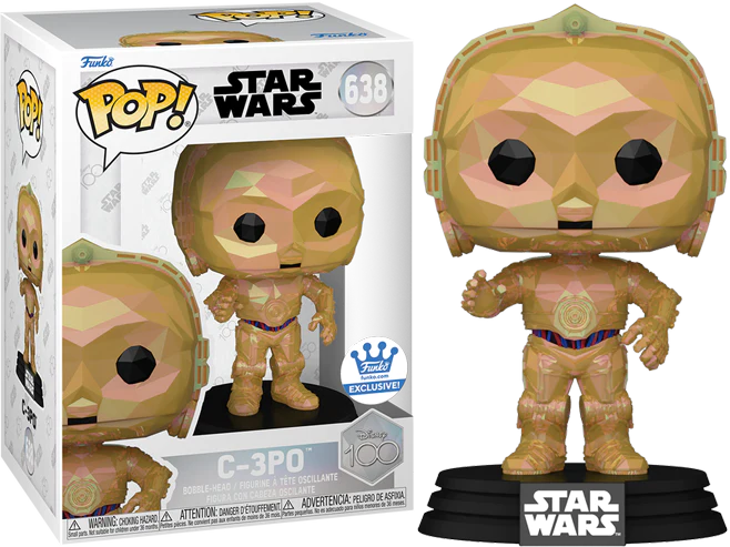 Funko POP! C-3PO (Facet) - Limited Edition Funko Shop Exclusive