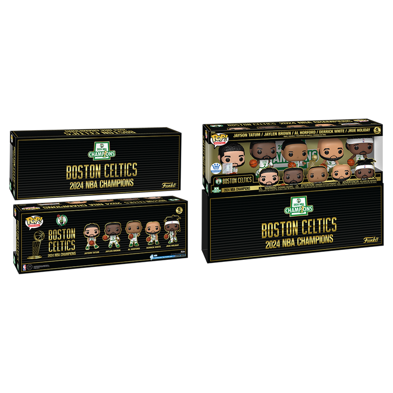 Funko POP! Boston Celtics 2024 Champions (5-Pack)