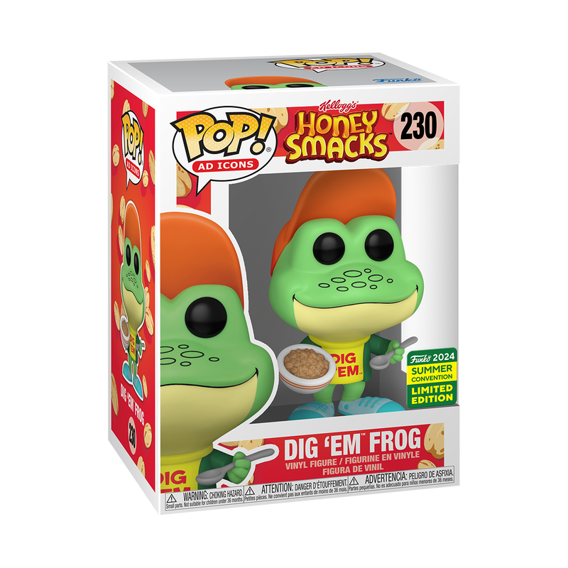 Funko POP! Dig 'Em Frog - Limited Edition 2024 SDCC Exclusive