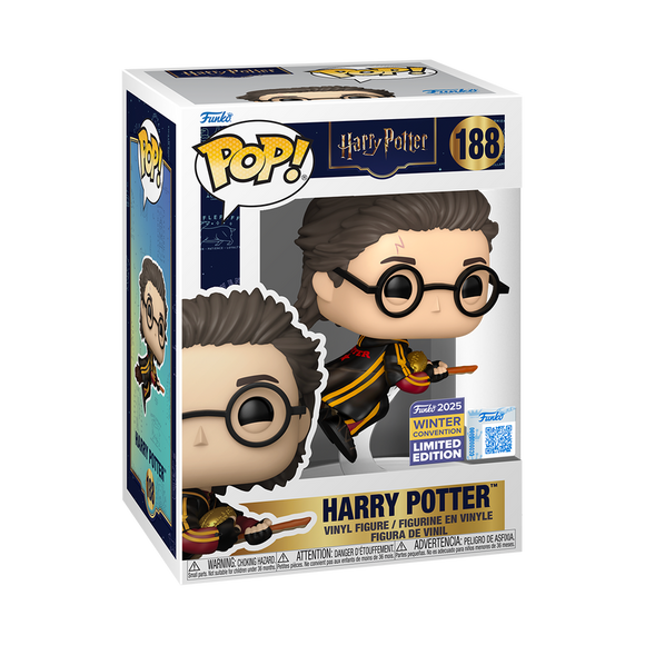 Funko POP! Harry Potter (Quidditch) - Limited Edition 2025 Winter Con Exclusive (Pre-Order)