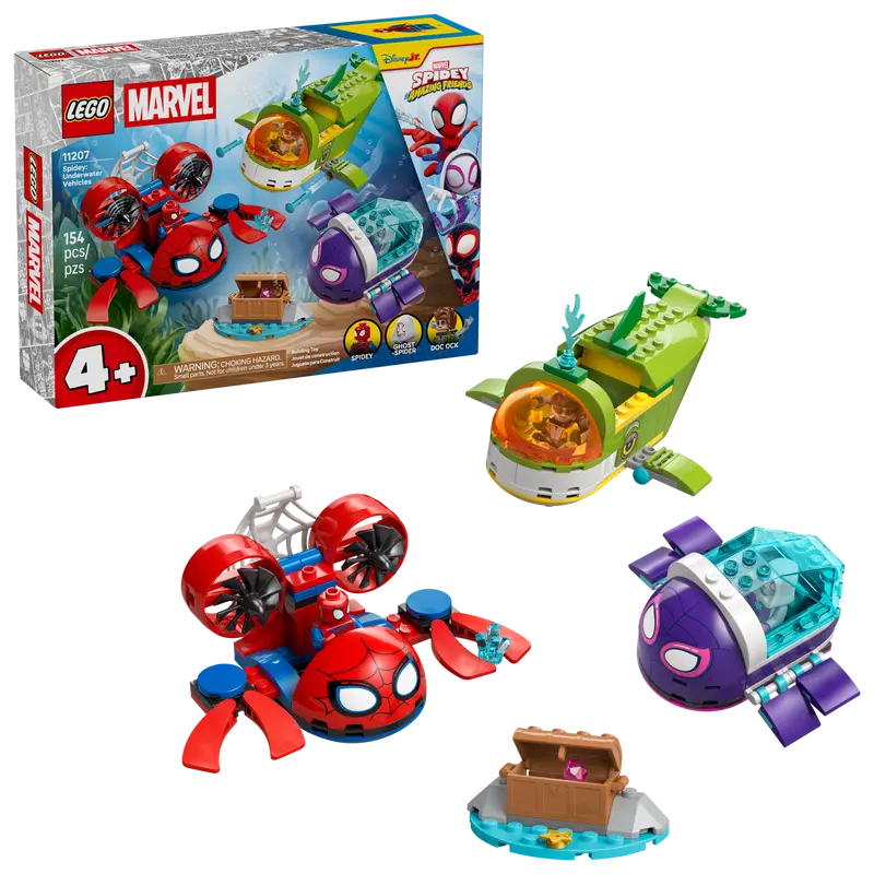 LEGO Spidey: Underwater Vehicles