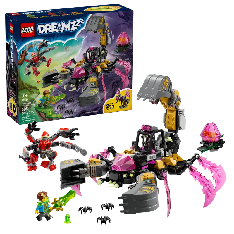 LEGO Nightmare Scorpion Digger
