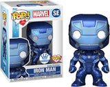 Funko POP! Iron Man (Metallic) (Make-A-Wish) - Limited Edition Funko Shop Exclusive