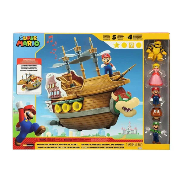 Deluxe Bowser's Airship Playset