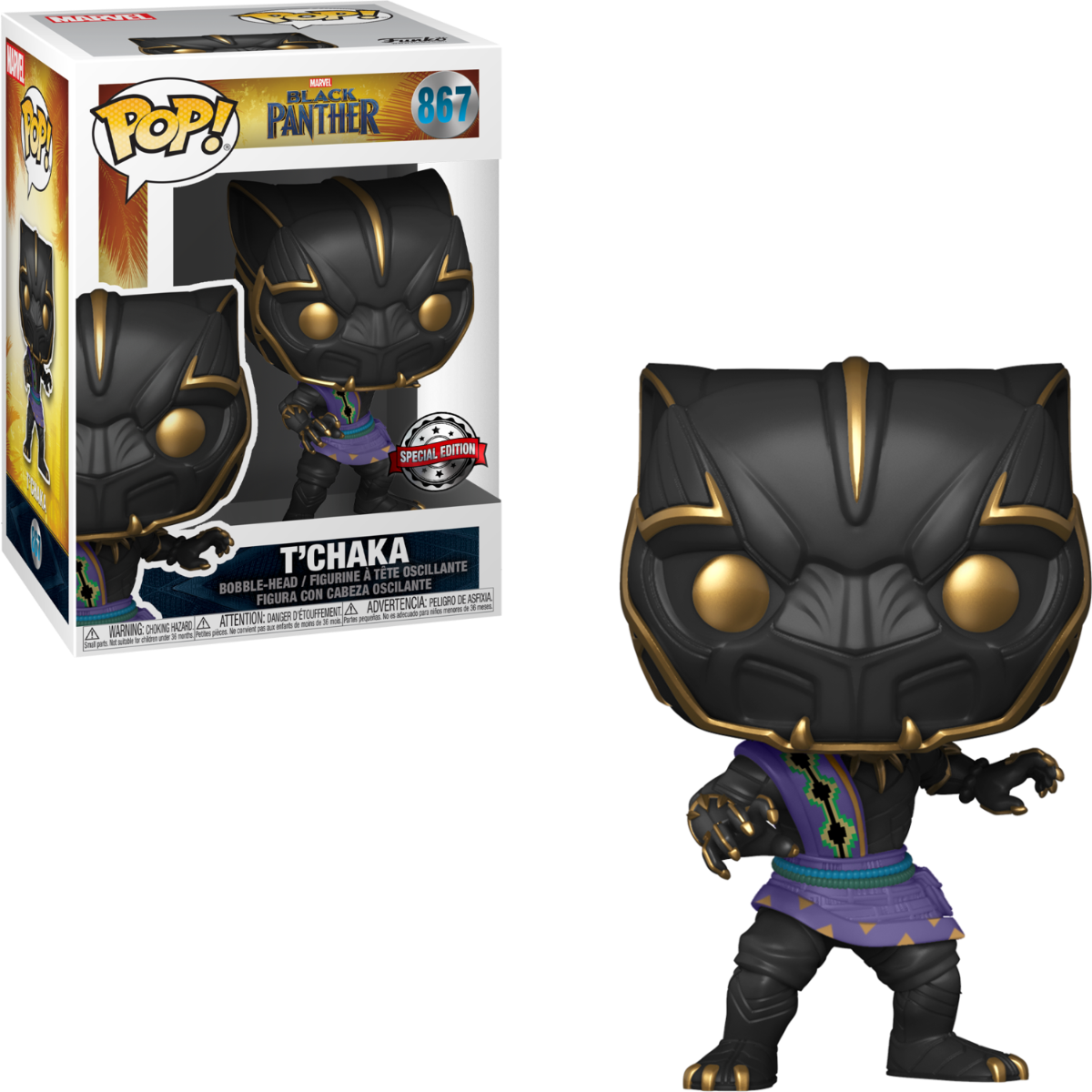 Funko POP! T'Chaka - Limited Edition Special Edition Exclusive