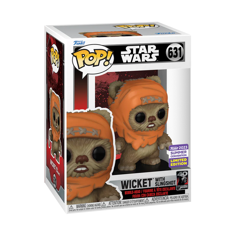 Wicket With Slingshot - Limited Edition 2023 SDCC Exclusive