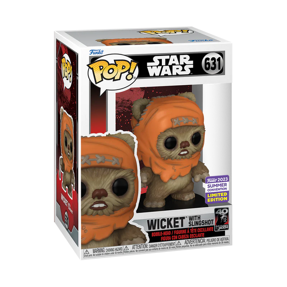 Wicket With Slingshot - Limited Edition 2023 SDCC Exclusive