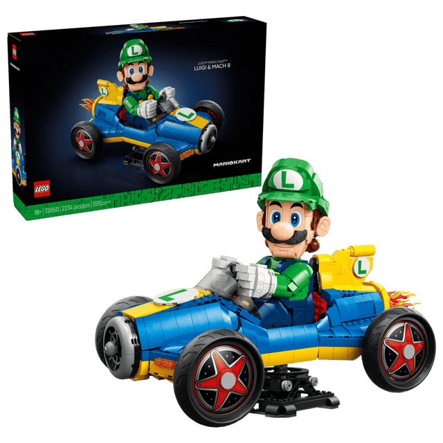 LEGO Mario Kart™ – Luigi & Mach 8