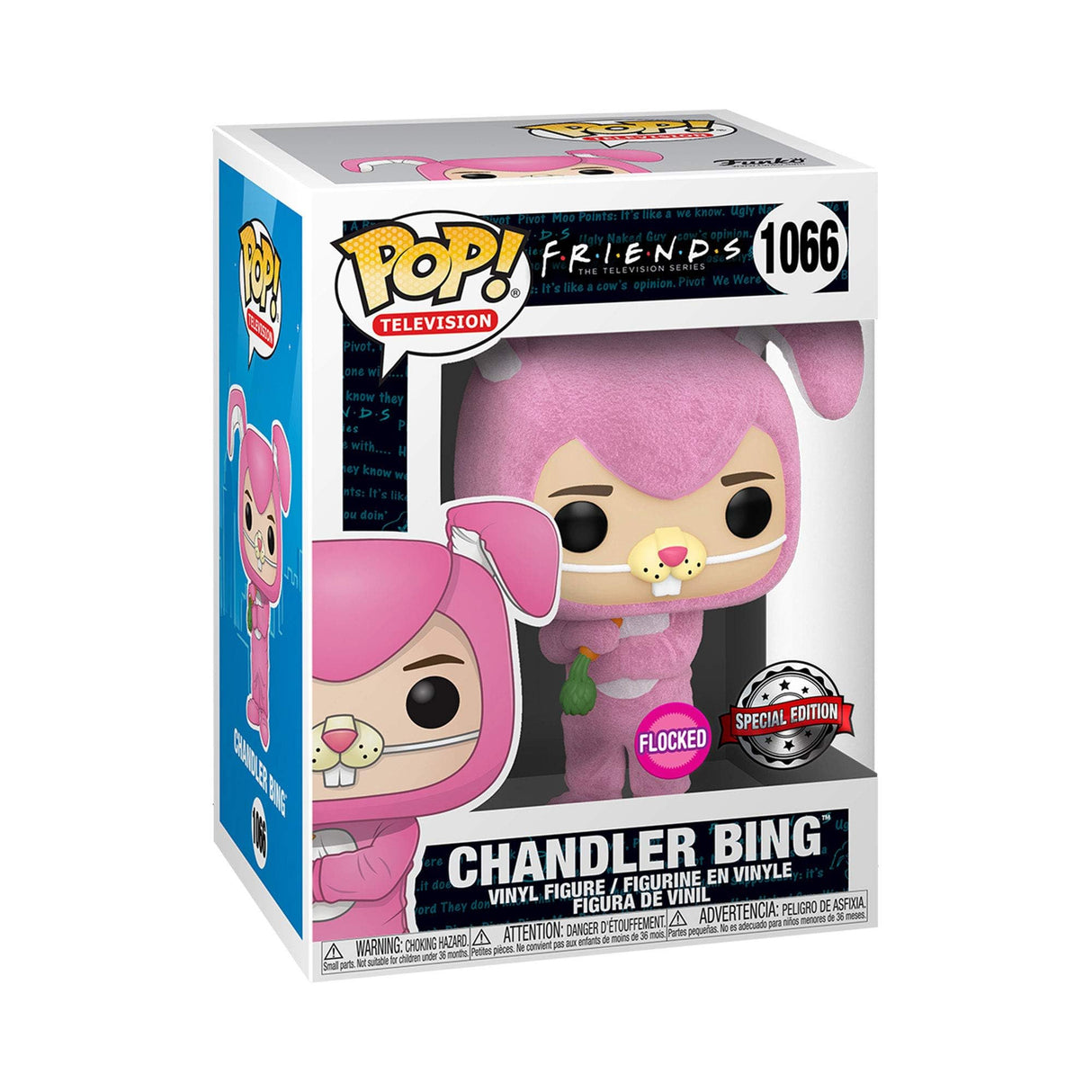 Funko POP! Chandler Bing (Flocked) - Limited Edition Special Edition Exclusive