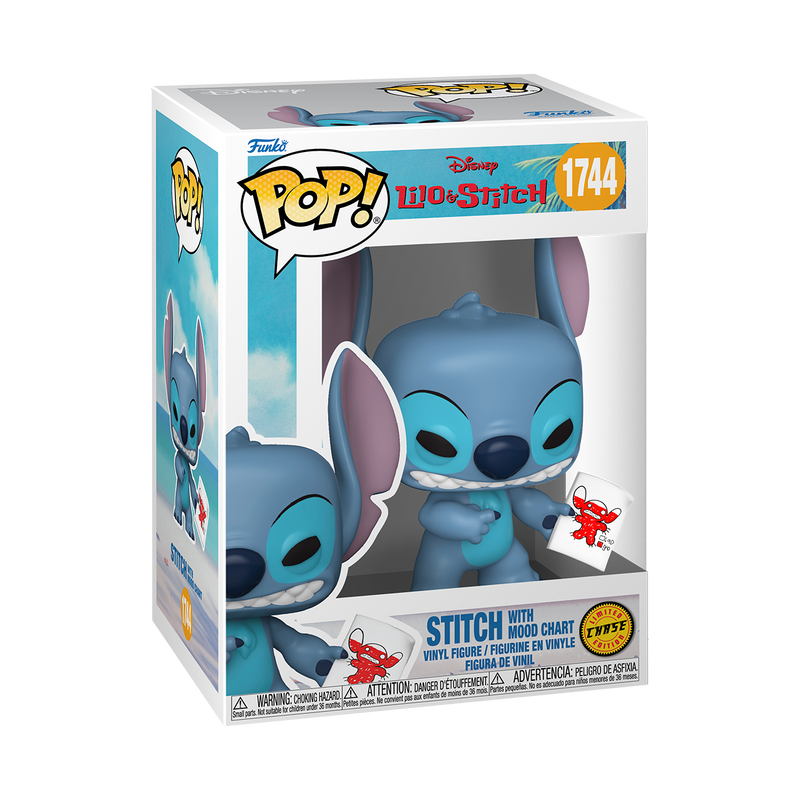 Funko POP! Stitch with Mood Chart - Limited Edition Chase