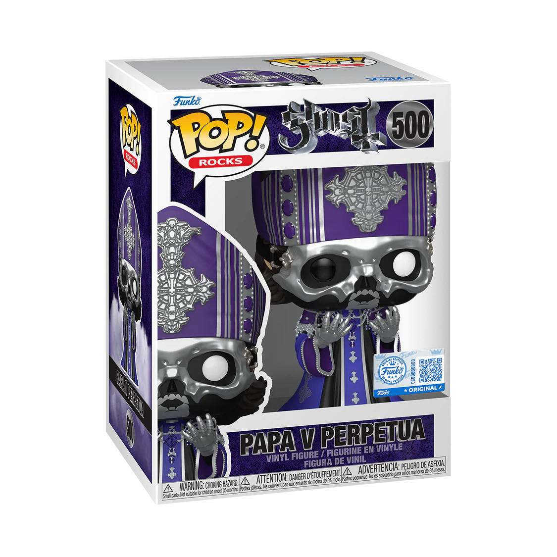 Funko POP! Papa V Perpetua - Limited Edition Hot Topic Exclusive