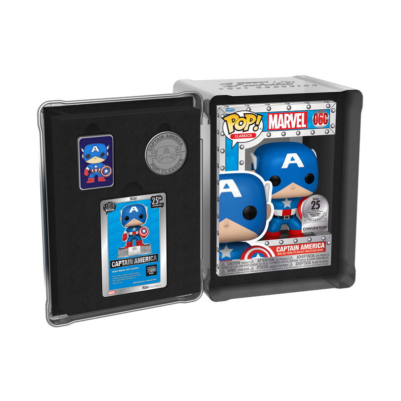 Funko POP! Captain America - Limited Edition 2023 NYCC Exclusive