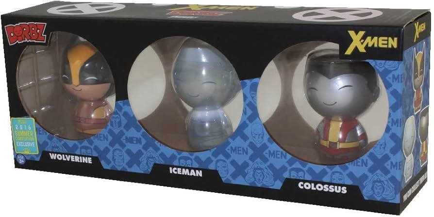 Funko DORBZ! Wolverine, Iceman & Colossus (3-Pack) - Limited Edition 2016 SDCC Exclusive