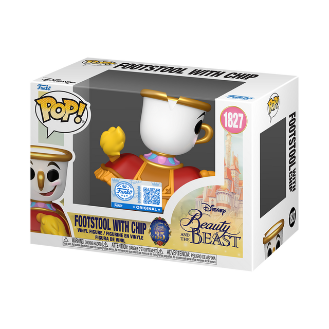 Funko POP! Footstool with Chip - Limited Edition Funko Shop Exclusive (Pre-Order)