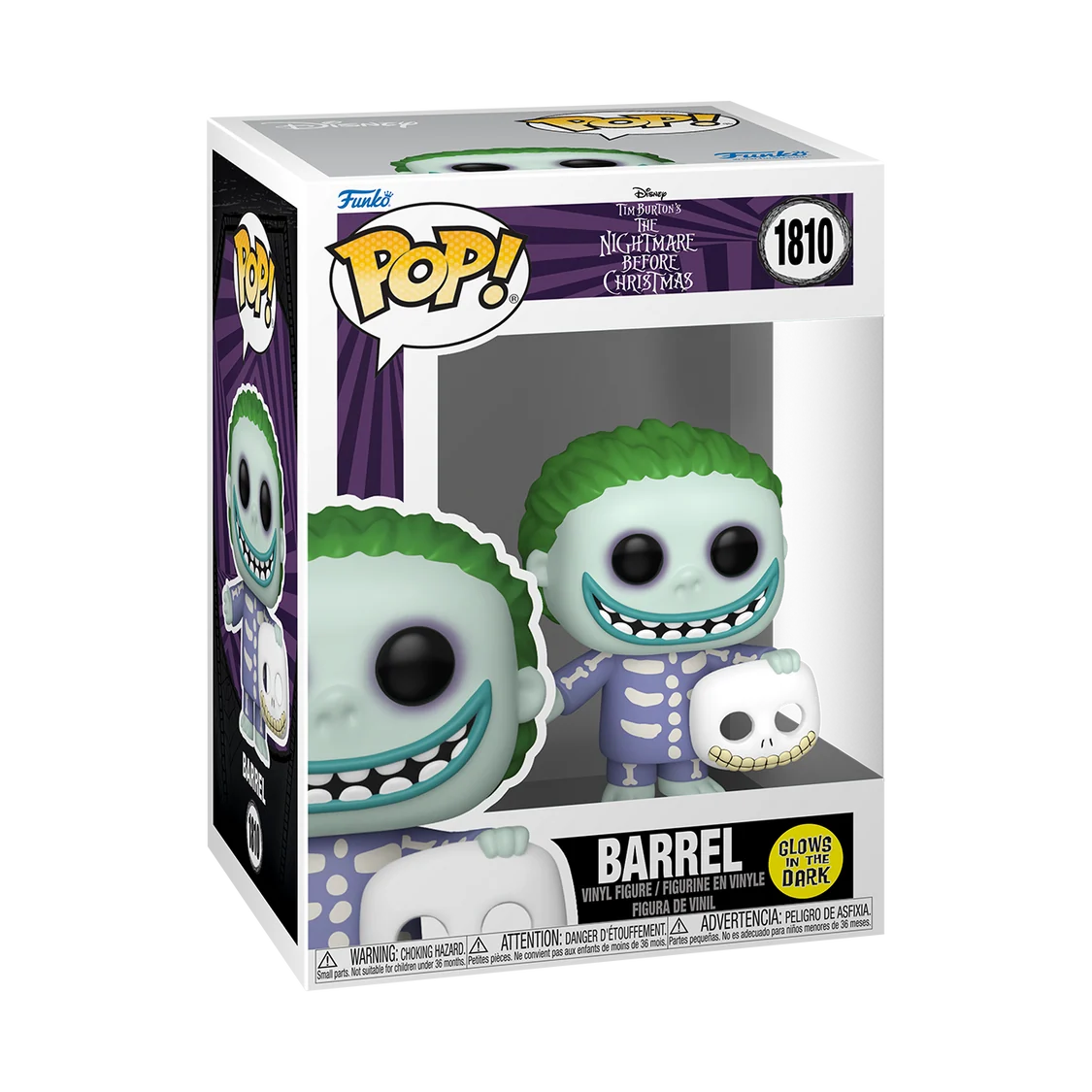 Funko POP! Barrel (Glow) - Limited Edition Entertainment Earth Exclusive