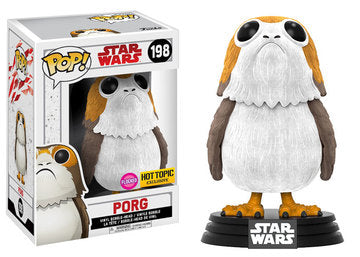 Funko POP! Porg (Flocked) - Limited Edition Hot Topic Exclusive