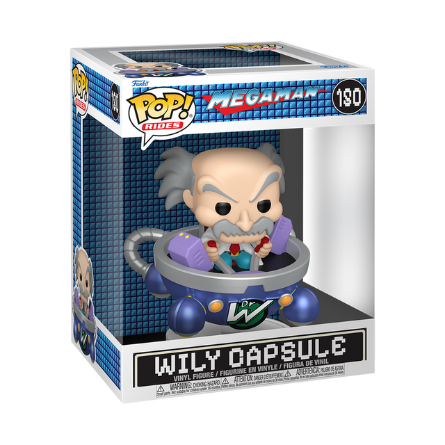 Funko POP! Dr. Wily in Wily Capsule (Rides) (Pre-Order)