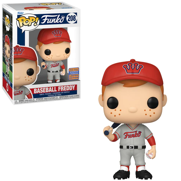 Funko POP! Baseball Freddy - Limited Edition 2023 WonderCon Exclusive