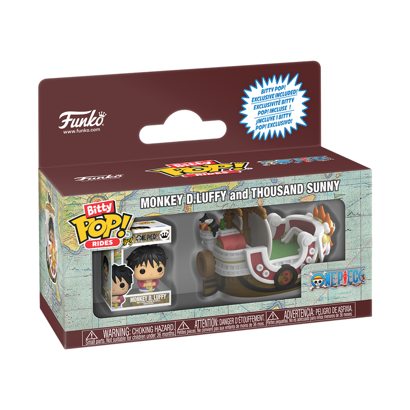 Bitty POP! Monkey D. Luffy and Thousand Sunny