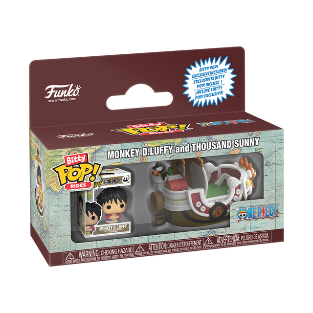 Bitty POP! Monkey D. Luffy and Thousand Sunny (Pre-Order)
