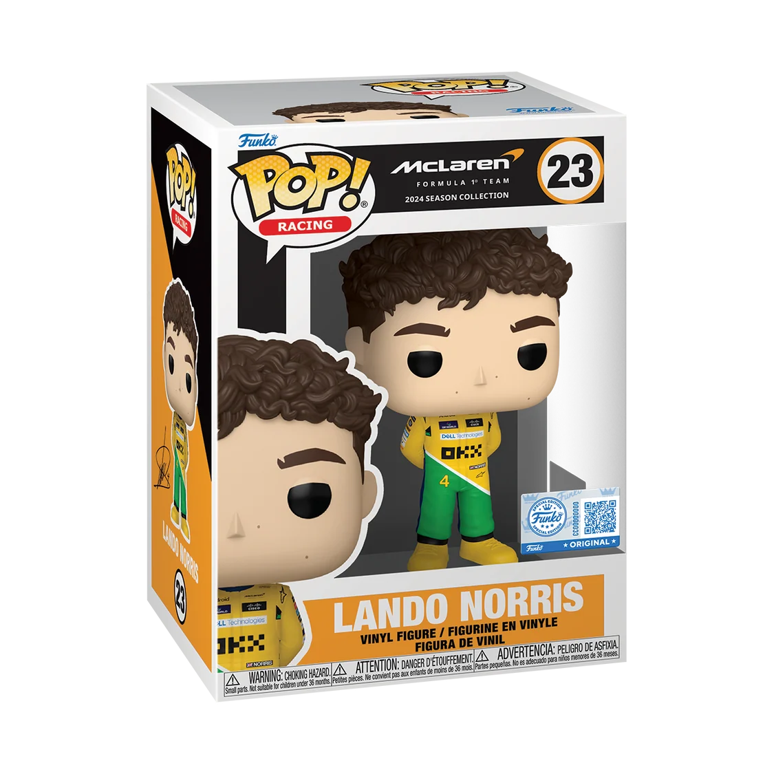 Funko POP! Lando Norris- Limited Edition Amazon Exclusive (Pre-Order ...