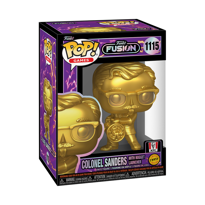 Funko POP! Colonel Sanders with Nugget Launcher - Limited Edition Chase