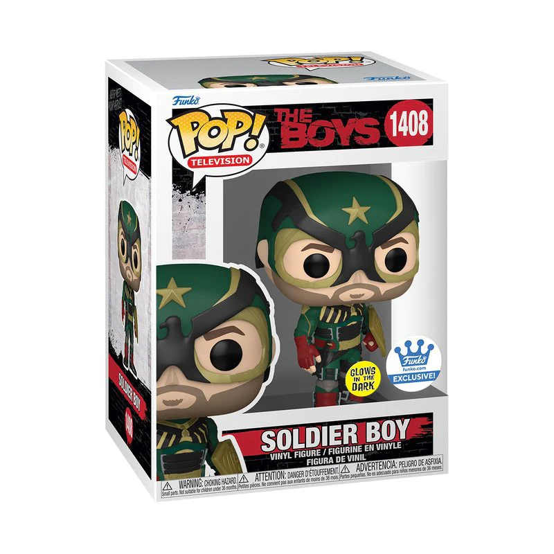 Funko POP! Soldier Boy (Glow) - Limited Edition Funko Shop Exclusive