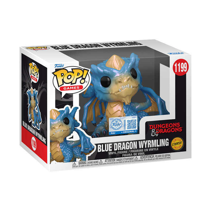 Funko POP! Blue Dragon Wyrmling - Limited Edition Chase - Limited Edition Funko Shop Exclusive