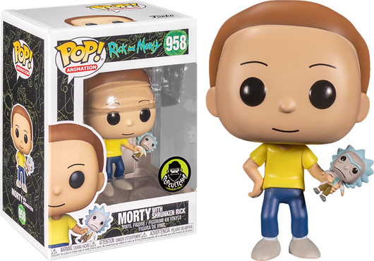 Morty With Shrunken Rick - Limited Edition Popcultcha Exclusive