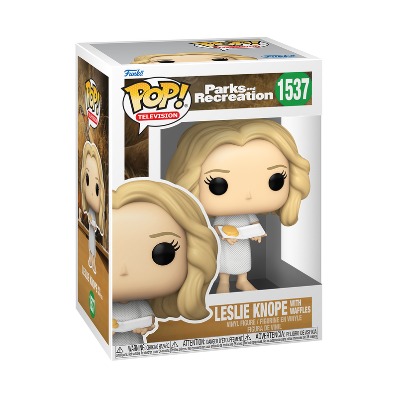 Leslie Knope With Waffles