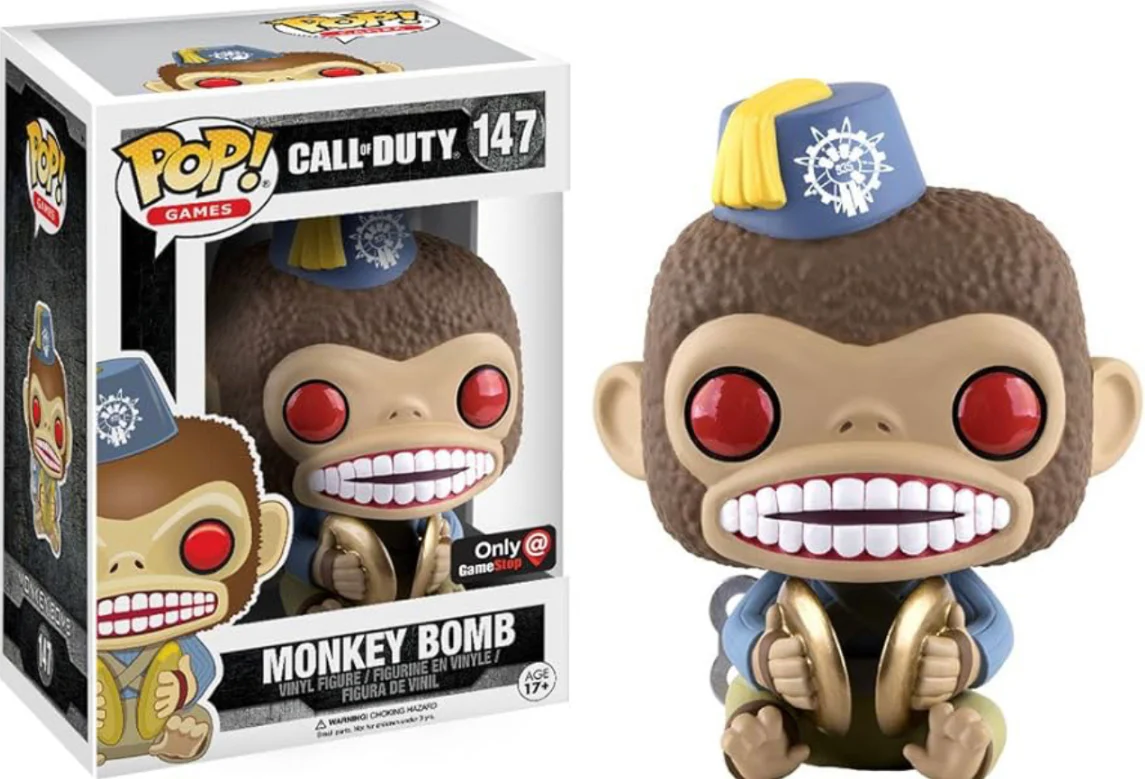 Funko POP! Monkey Bomb - Limited Edition GameStop Exclusive