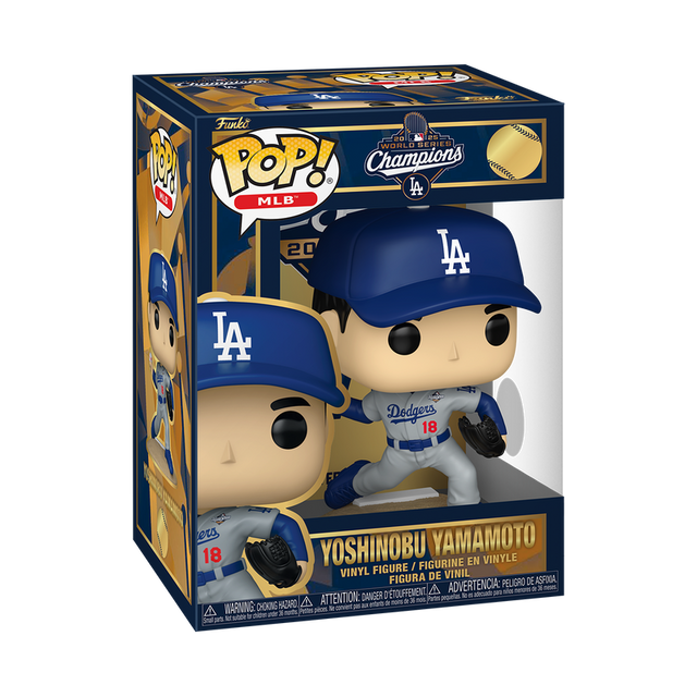 Funko POP! Yoshinobu Yamamoto (2025 World Series MVP) (Pre-Order)
