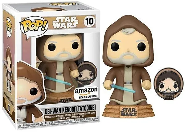 Funko POP! Obi-Wan Kenobi (Tatooine) - Limited Edition Amazon Exclusive