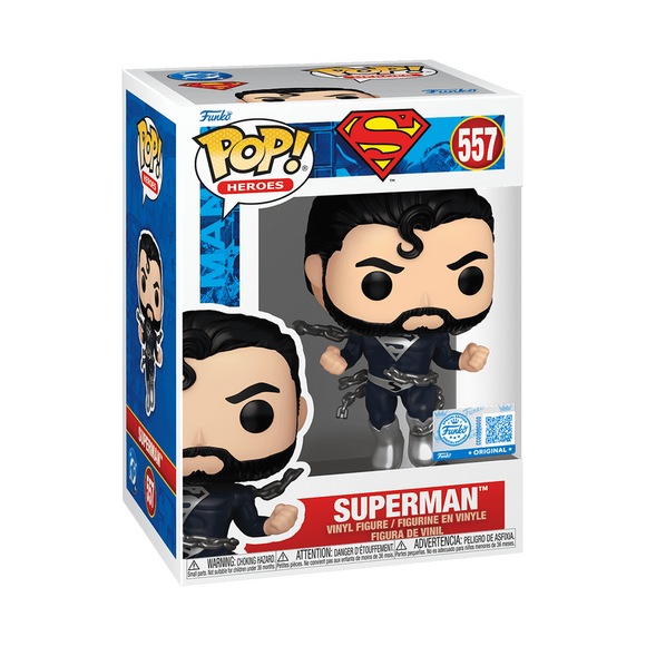 Funko POP! Superman (Black Suit) - Limited Edition Target Exclusive