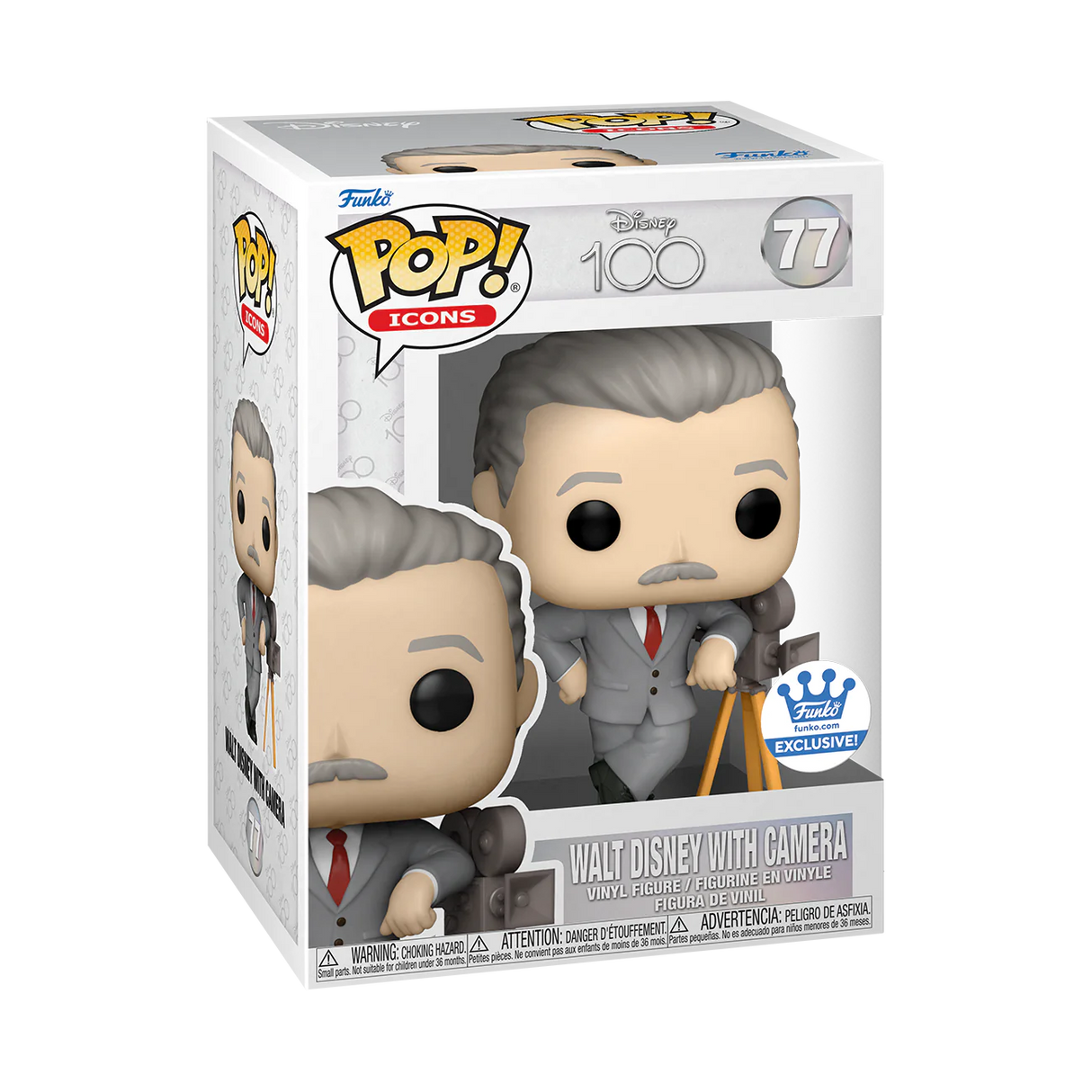 Funko POP! Walt Disney with Camera - Limited Edition Funko Shop Exclusive