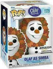 Funko POP! Olaf as Simba - Limited Edition Amazon Exclusive