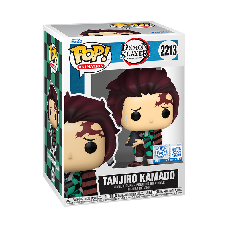 Funko POP! Tanjiro Kamado with Crow - Limited Edition Funko Shop Exclusive
