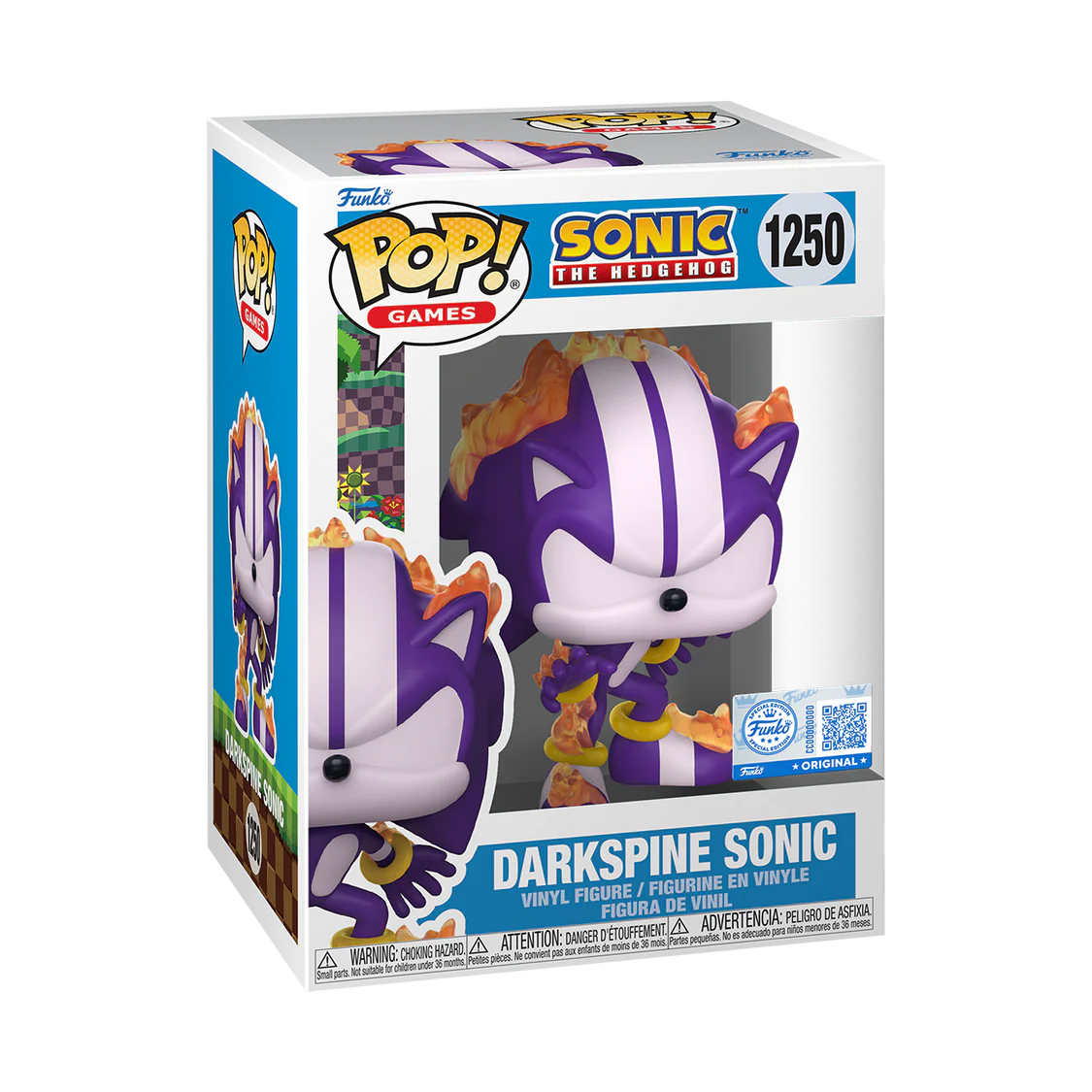 Funko POP! Darkspine Sonic - Limited Edition Target Exclusive