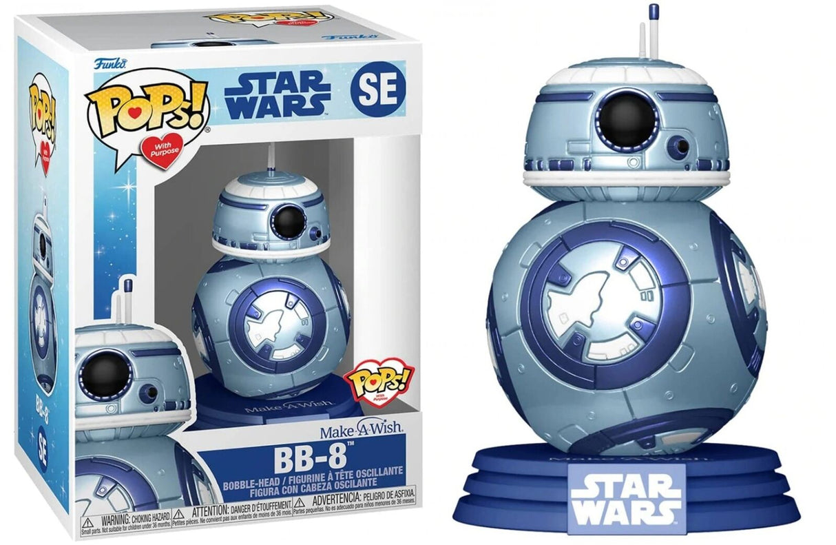 Funko POP! BB-8 (Metallic) (Make-A-Wish)