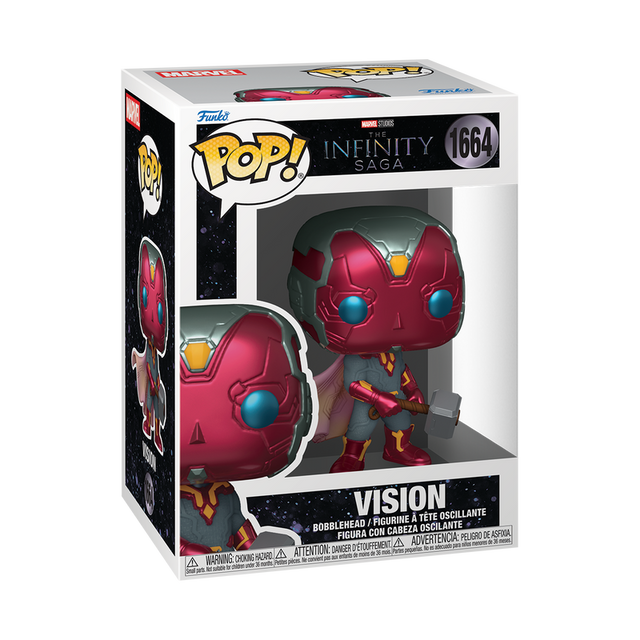 Funko POP! Vision with Mjolnir (Pre-Order)